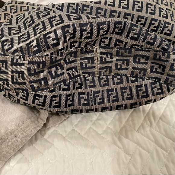 FENDI ZUCCA HOBO BAG & MATCHING WALLET - Picture 7 of 7